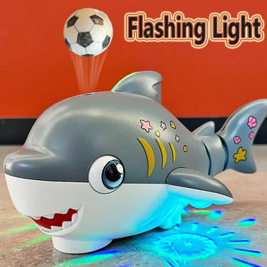 BLOWING BALL DANCING SWING MUSICAL SHARK